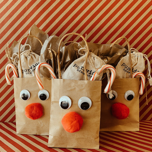 DIY Reindeer Gift Bags