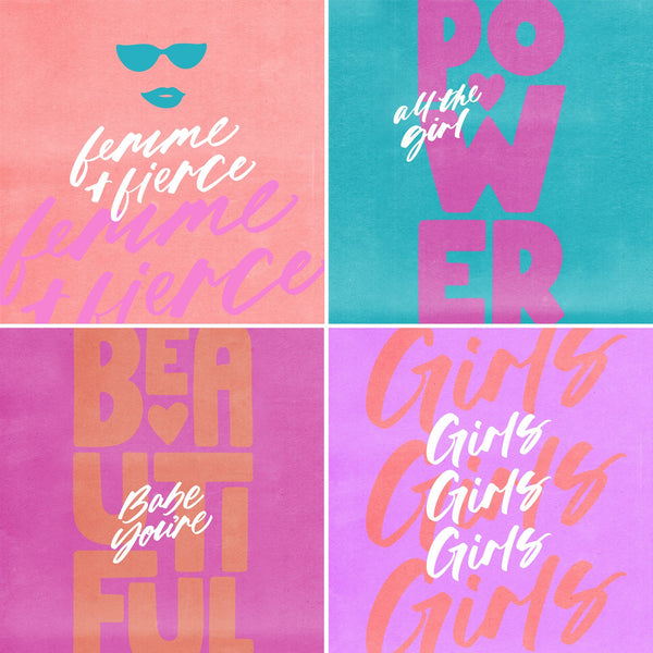 Femme + Fierce Digi Downloads