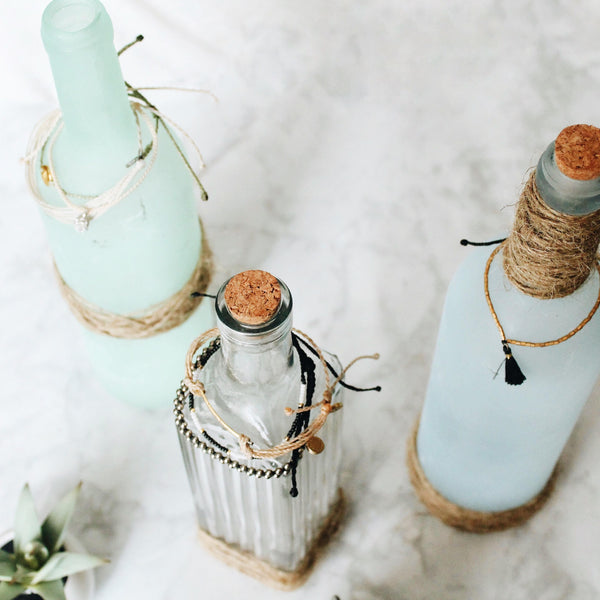 Glass Bottle Decor