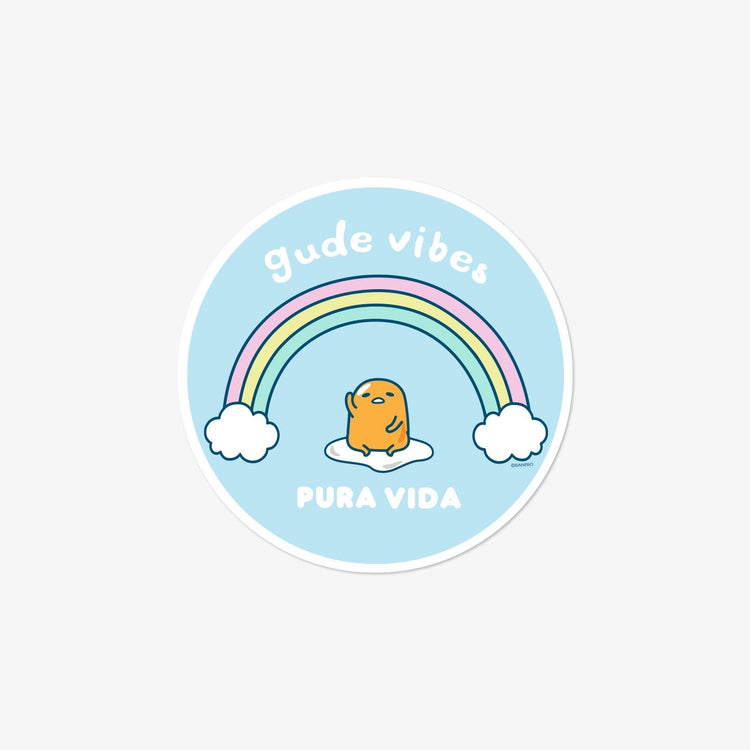 Gudetama Gude Vibes Sticker