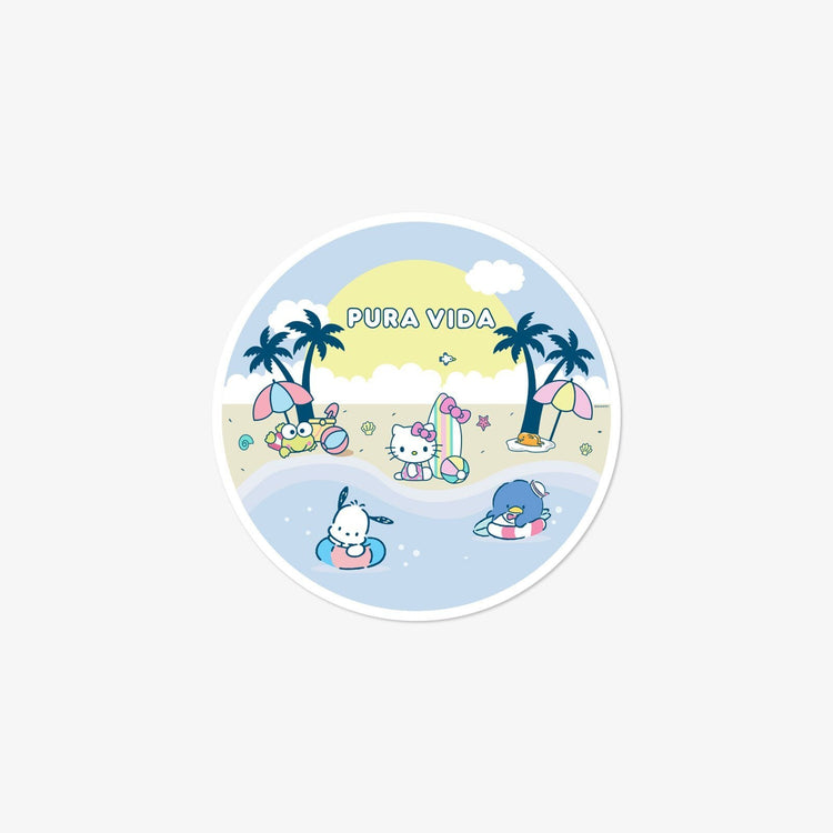 Hello Kitty & Friends Beach Sticker