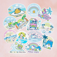 Keroppi Surfing Sticker Gallery Thumbnail