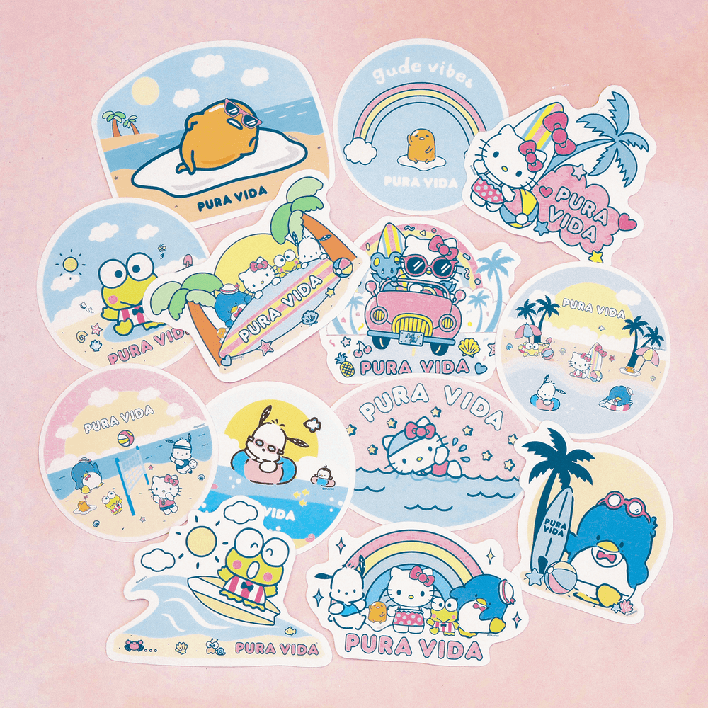 Pochacco Swimming Sticker 4