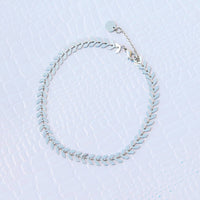 Chevron Chain Anklet Gallery Thumbnail