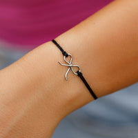 Bow Charm Bracelet Gallery Thumbnail