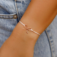 Bow Charm Bracelet Gallery Thumbnail