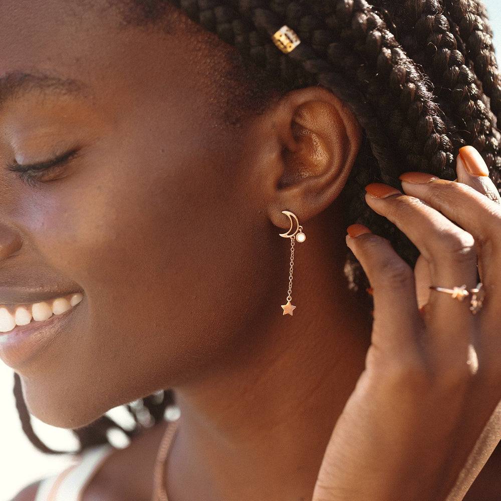 Milky Way Drop Earrings 2