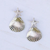 Starfish Dangle Earrings Gallery Thumbnail