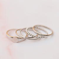 5 Ring Stacking Set Gallery Thumbnail