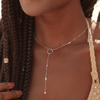 Crystal Lariat Choker Gallery Thumbnail