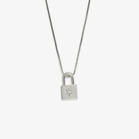 Lock Pendant Necklace