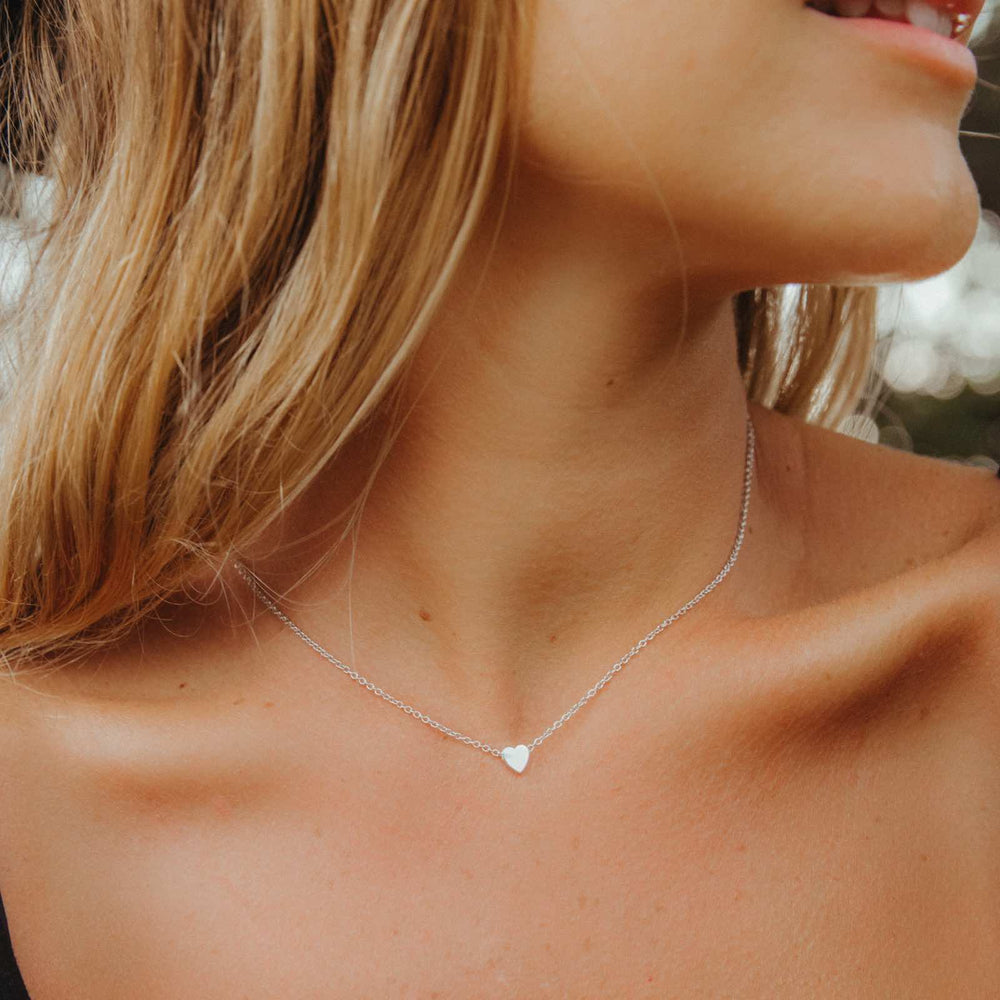 Floating Heart Choker 7