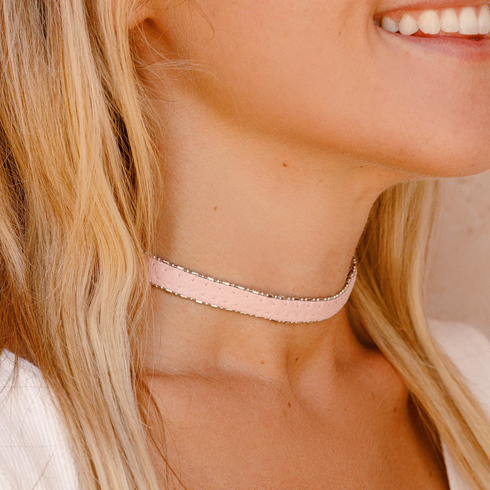 Pretty in Pink Choker 3