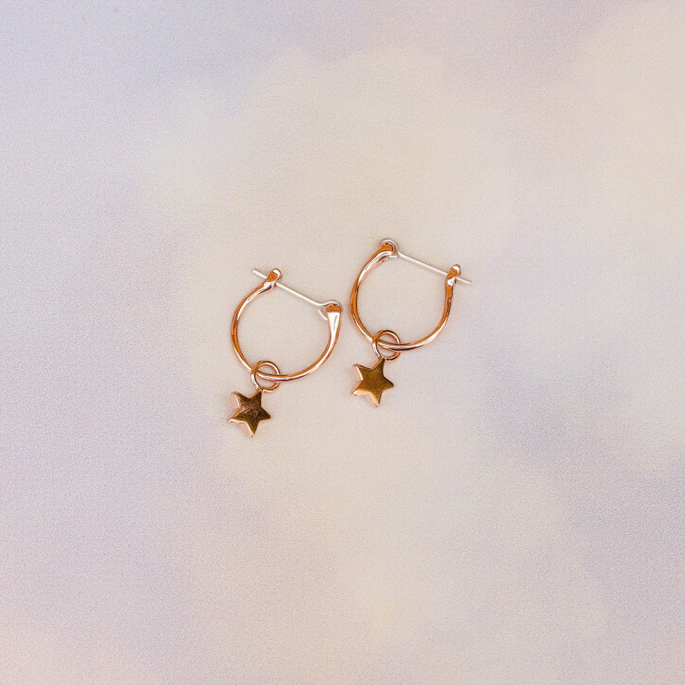 Star Hoop Earrings 7