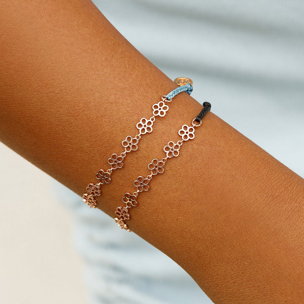 Metal Mini Daisy Chain Bracelet 3