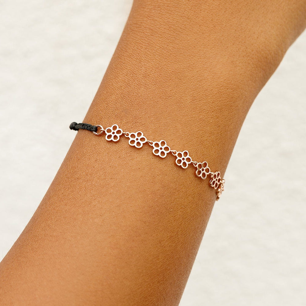 Metal Mini Daisy Chain Bracelet 5