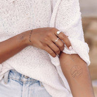 Waves Temporary Tattoo Gallery Thumbnail