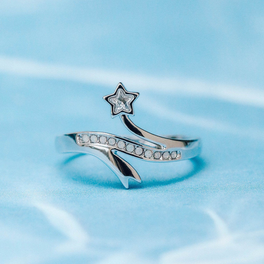 Disney Cinderella Dreamy Opal Star Ring 5