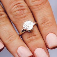 Shell Signet Ring Gallery Thumbnail