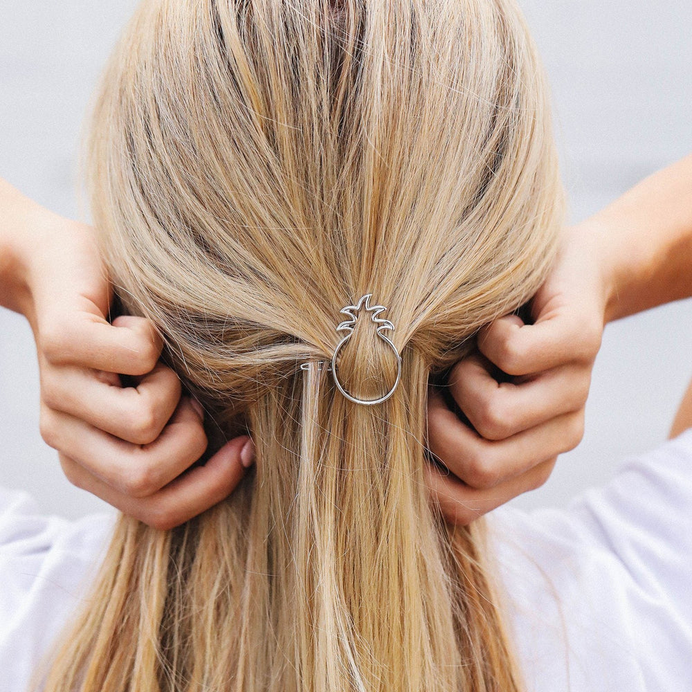 Pineapple Hair Barrette 6