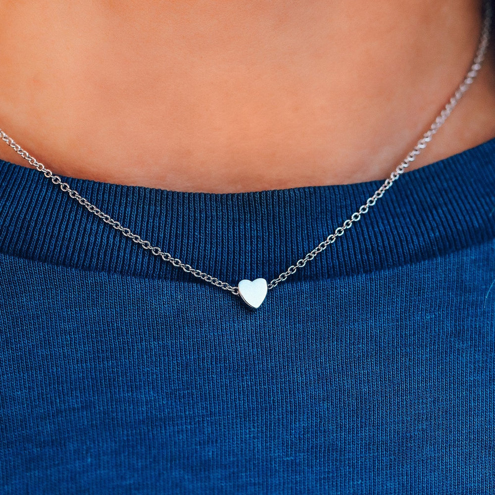 Floating Heart Choker 8