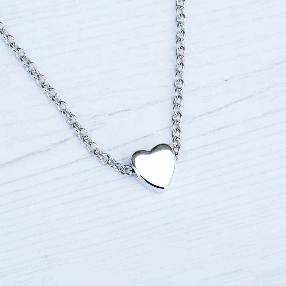 Floating Heart Choker 9