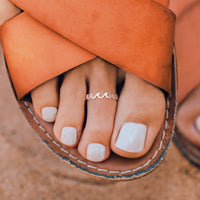 Wave Band Toe Ring Gallery Thumbnail