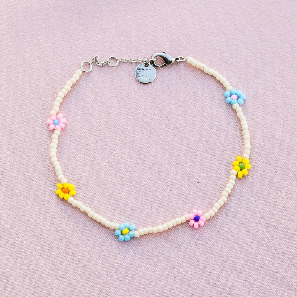 Beaded Flower Bracelet 2