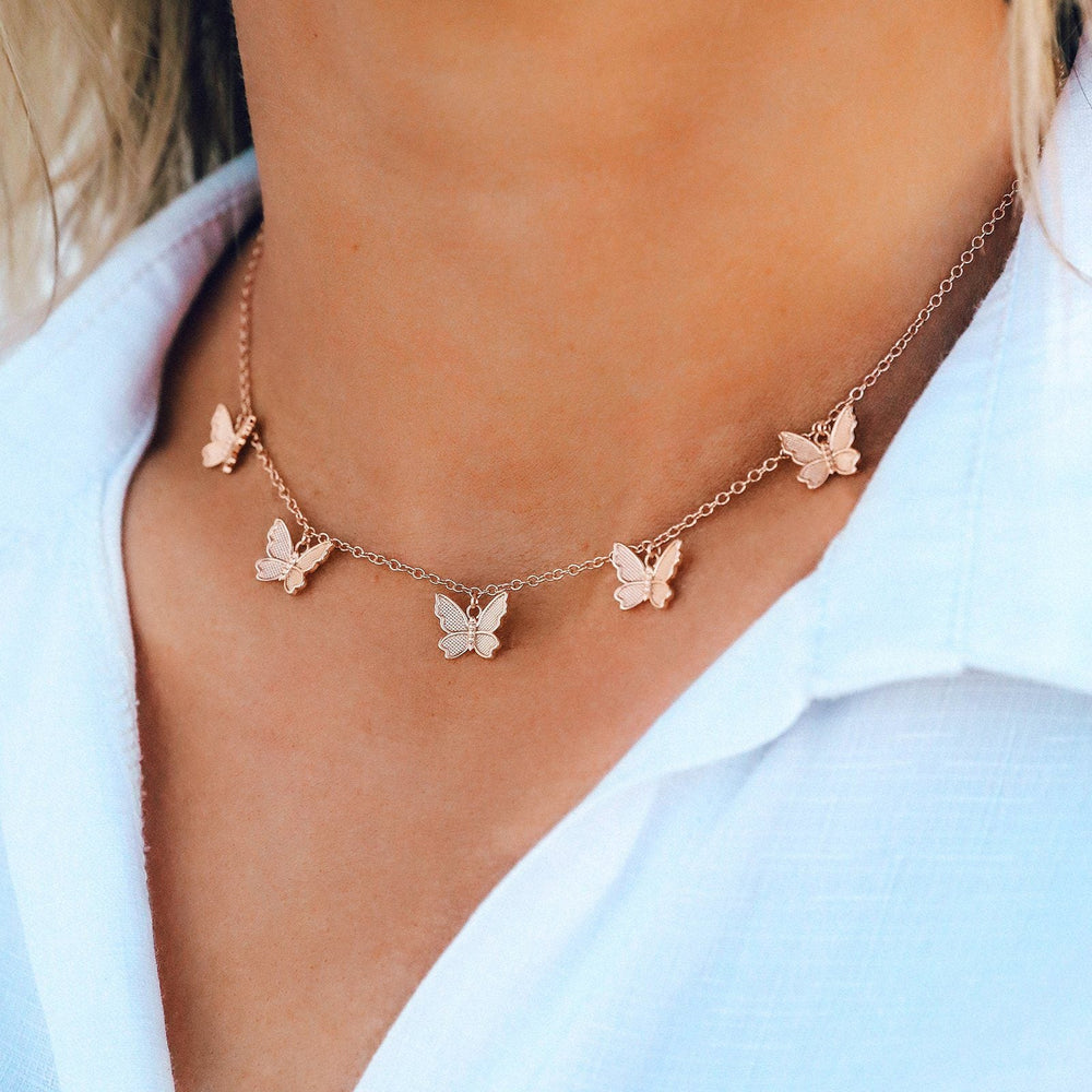 Butterfly In Flight Choker 4