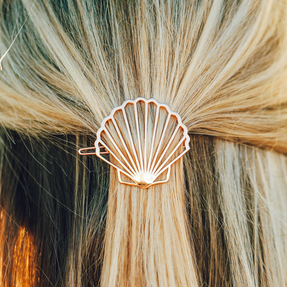 Clam Shell Hair Barrette 4