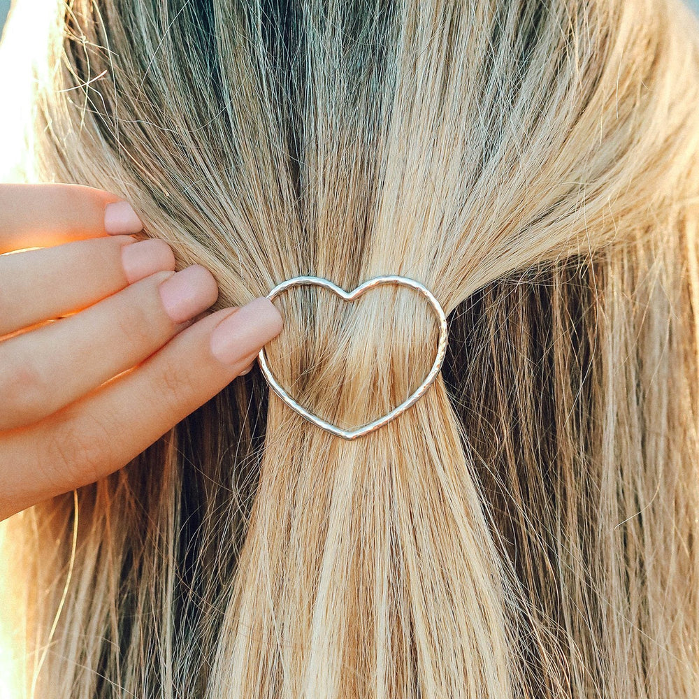 Heart Hair Barrette 3