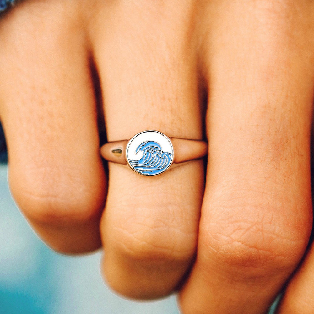 Make Waves Signet Ring 2