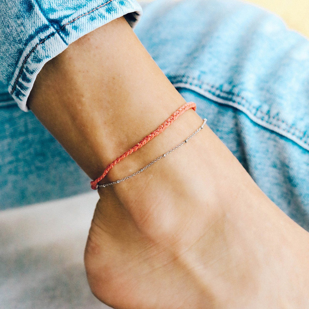 Satellite Chain Anklet 10