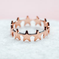 Seeing Stars Band Ring Gallery Thumbnail