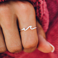 Pave Wave Ring Gallery Thumbnail