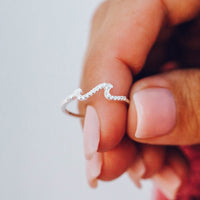 Pave Wave Ring Gallery Thumbnail