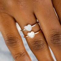 Heart of Pearl Ring Gallery Thumbnail