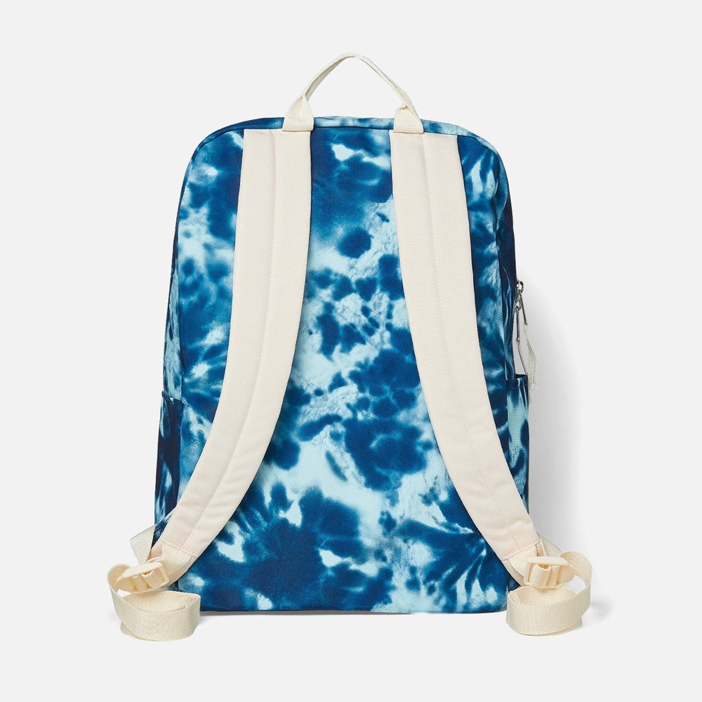 Blue Tie Dye Backpack 4