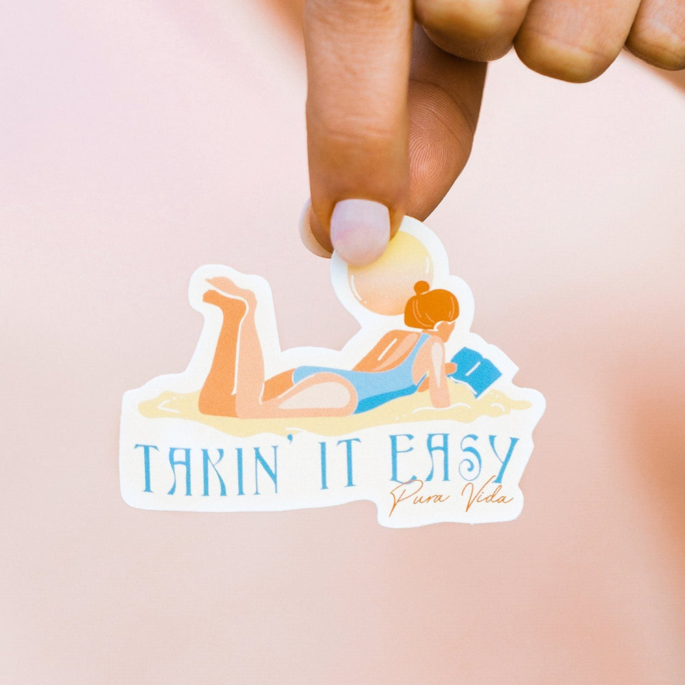 Takin' it Easy Sticker 2