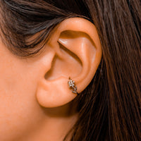 Single Daisy Ear Cuff Gallery Thumbnail