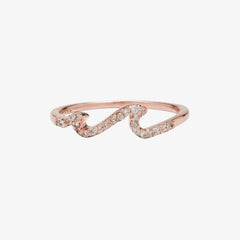 Pave Wave Ring