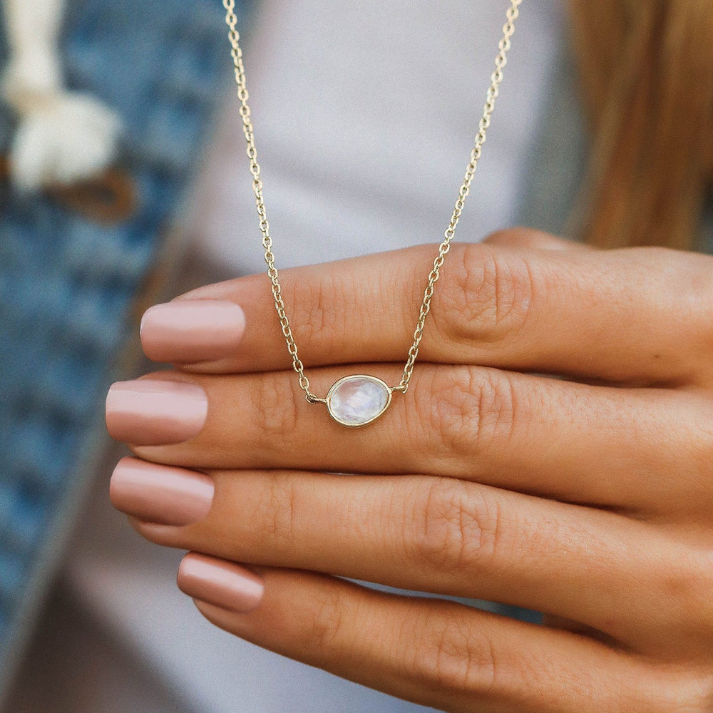 Teardrop Stone Necklace 6