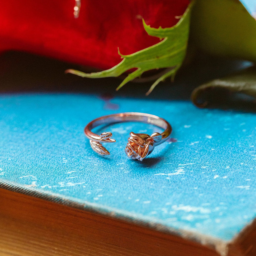 Disney Belle Open Rose Ring 3