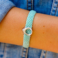 Shark Jaw Flat Woven Bracelet Gallery Thumbnail