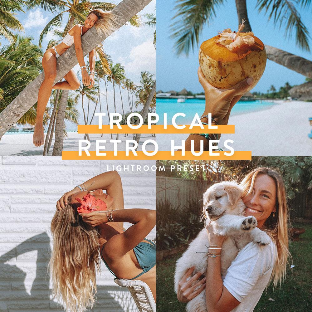 Tropical Retro Hues Preset by Salty Luxe 1