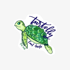 Turtelly Cool Sticker