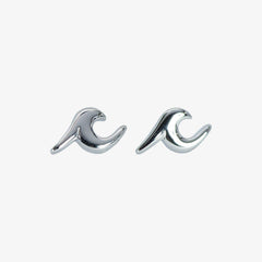 Wave Stud Earrings