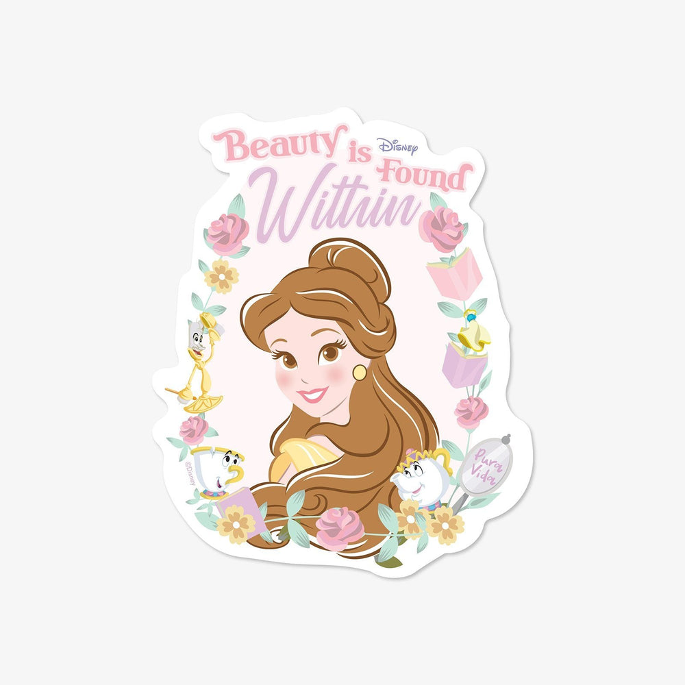 Disney Belle Beauty Within Sticker 1