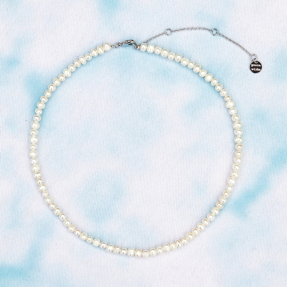 Bitty Freshwater Pearl Choker 3