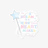 Disney Cinderella A Dream is a Wish Sticker Gallery Thumbnail